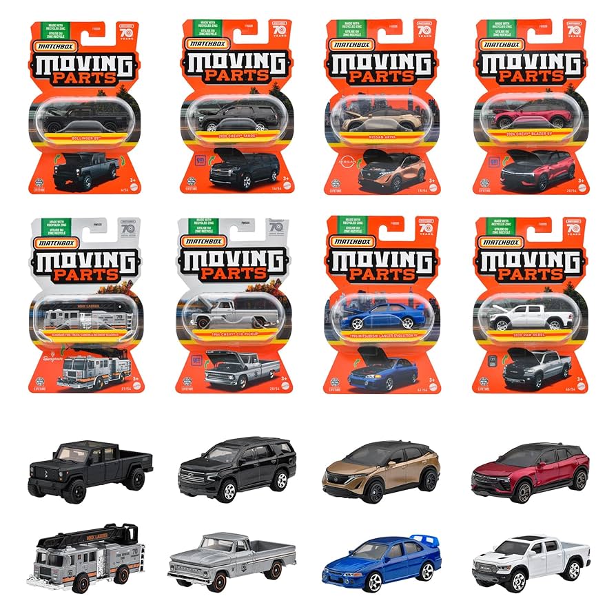 Amazon | マッチボックス(Matchbox) ムービングパーツ アソート